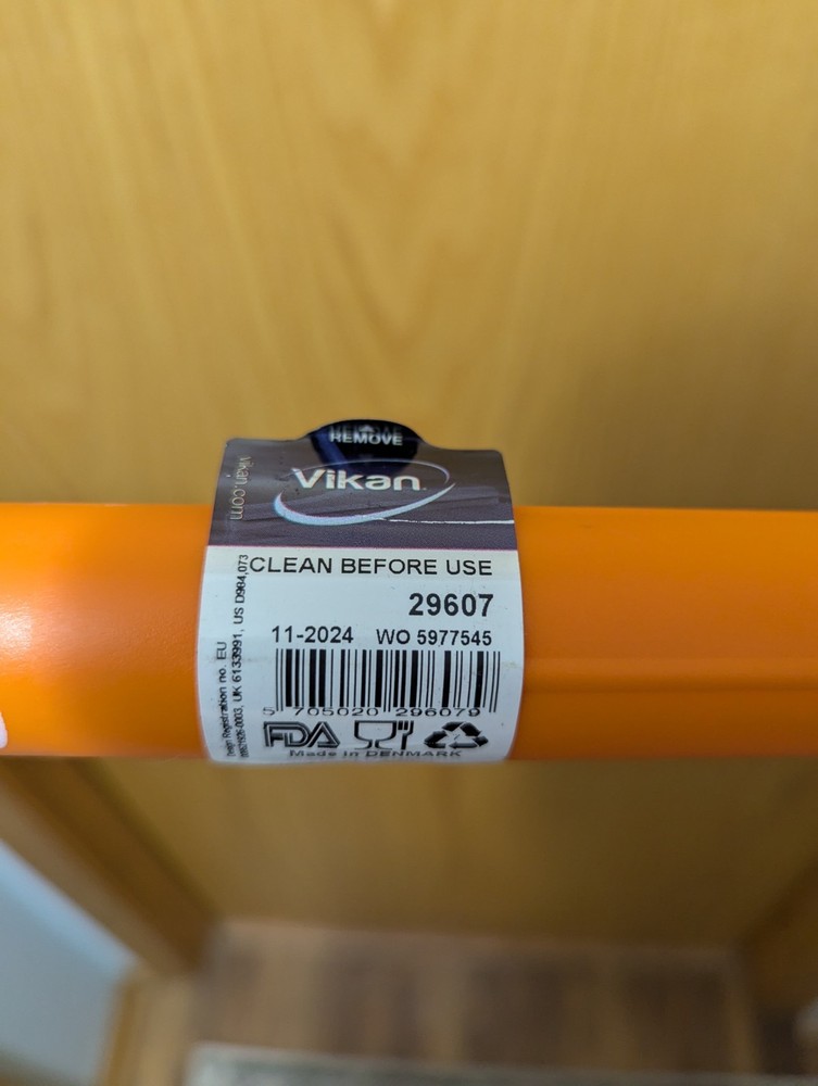 VIKAN 29607 Color Coded Handle,51 in L,Threaded 35NJ91