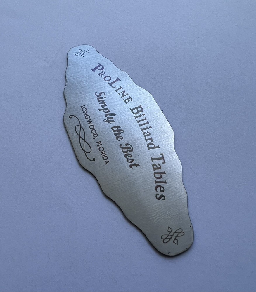 Replacement Proline Pool Table End Rail Plate