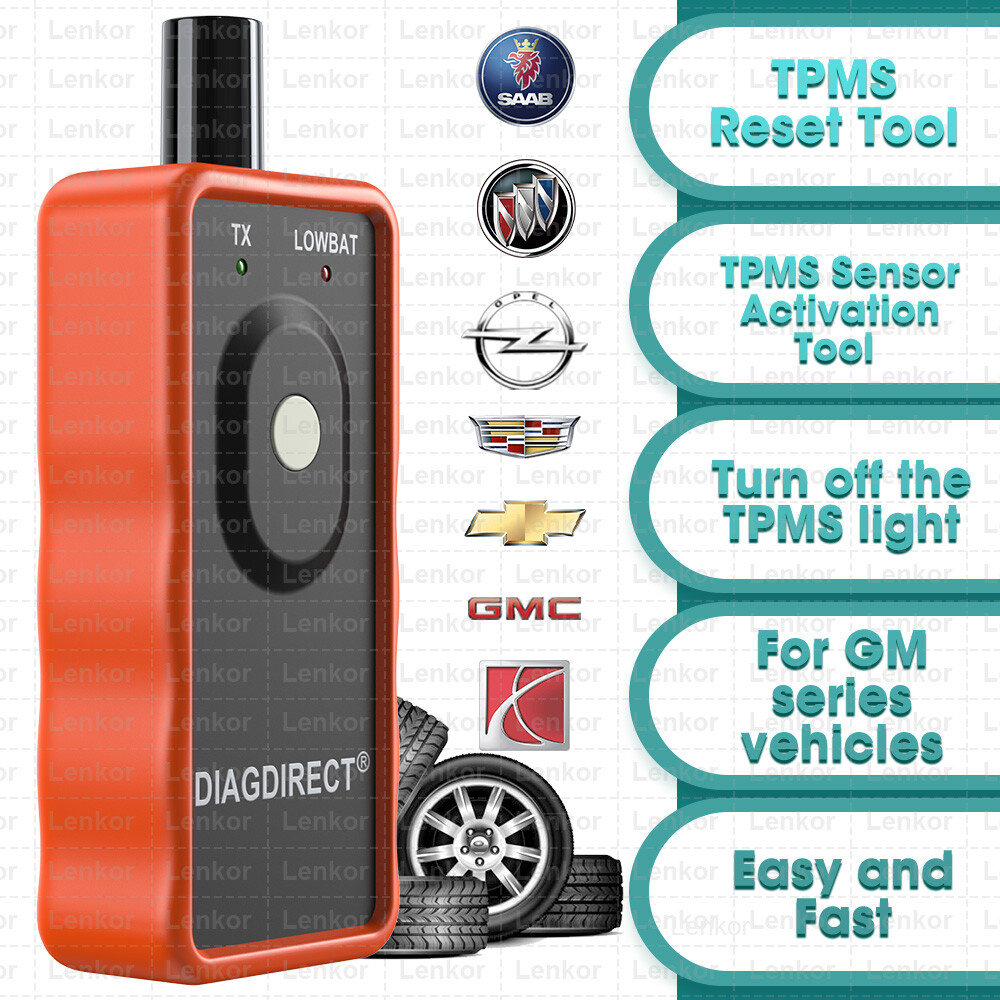 EL-50448 Plus TPMS Reset Tool Relearn Auto Tool Tire Pressure Sensor For Ford GM