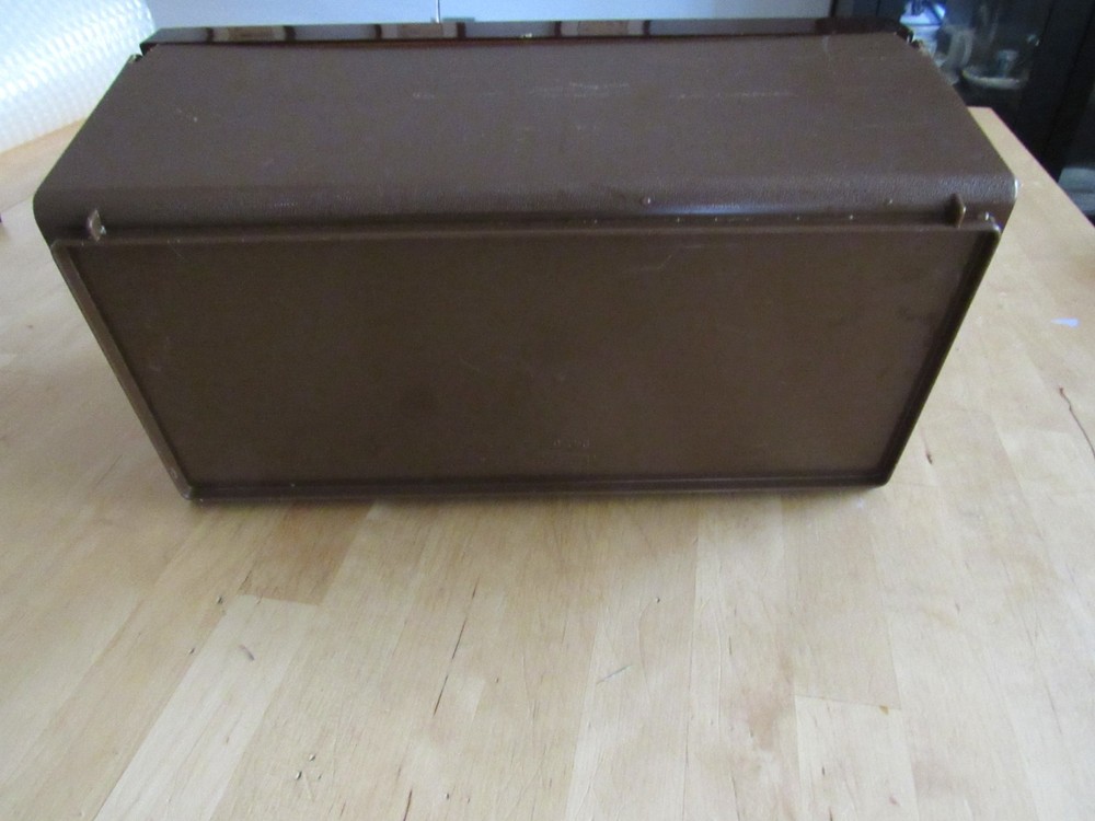 Rubbermaid Floppy Disk Plastic Storage Box Case Holder Organizer 2475