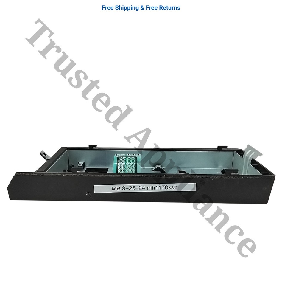 Whirlpool Microwave Control Panel Console W10233383 black