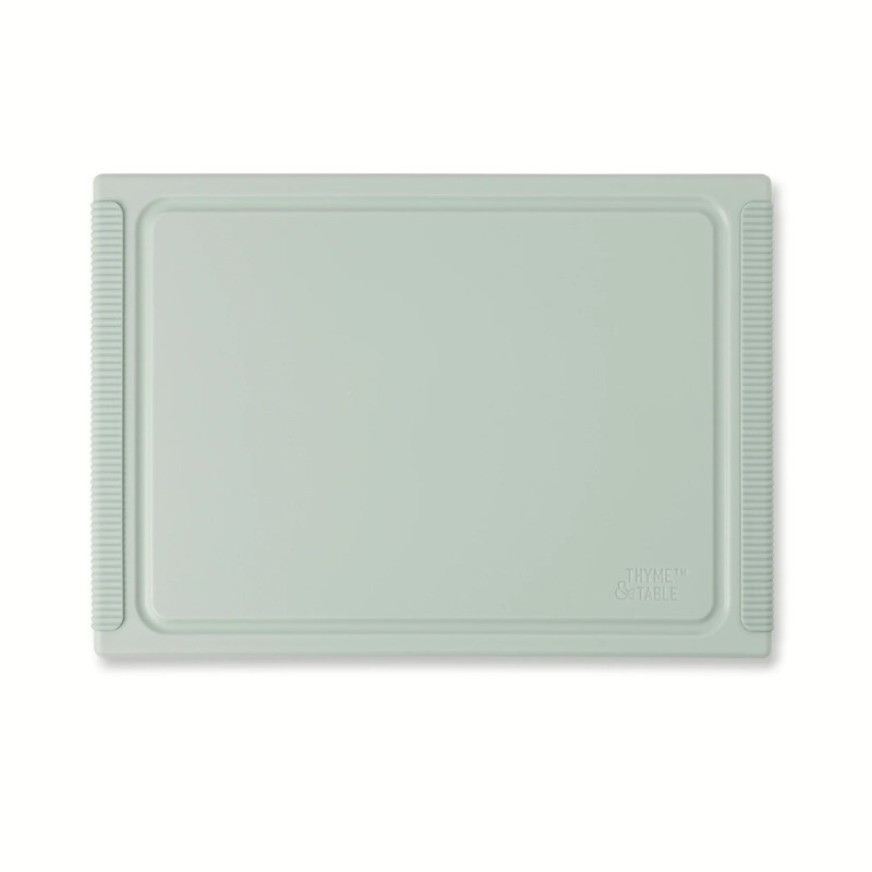 Thyme & Table Medium 10"x14" Poly Cutting Board - Sage