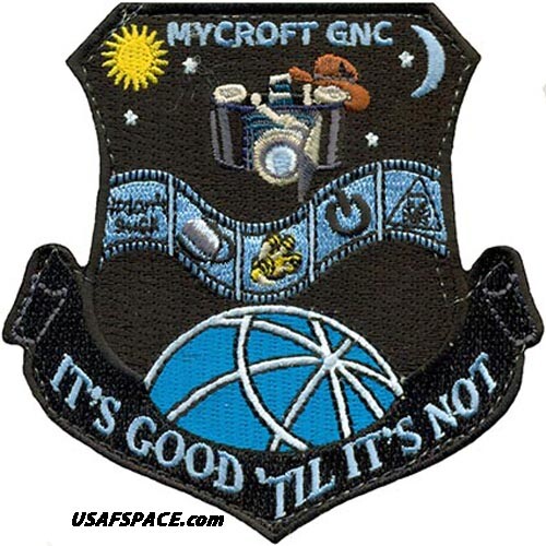 USAF 3RD SPACE EXPERMENTATION SQ - MYCROFT GUIDANCE NAVIGATION & CONTROL - PATCH