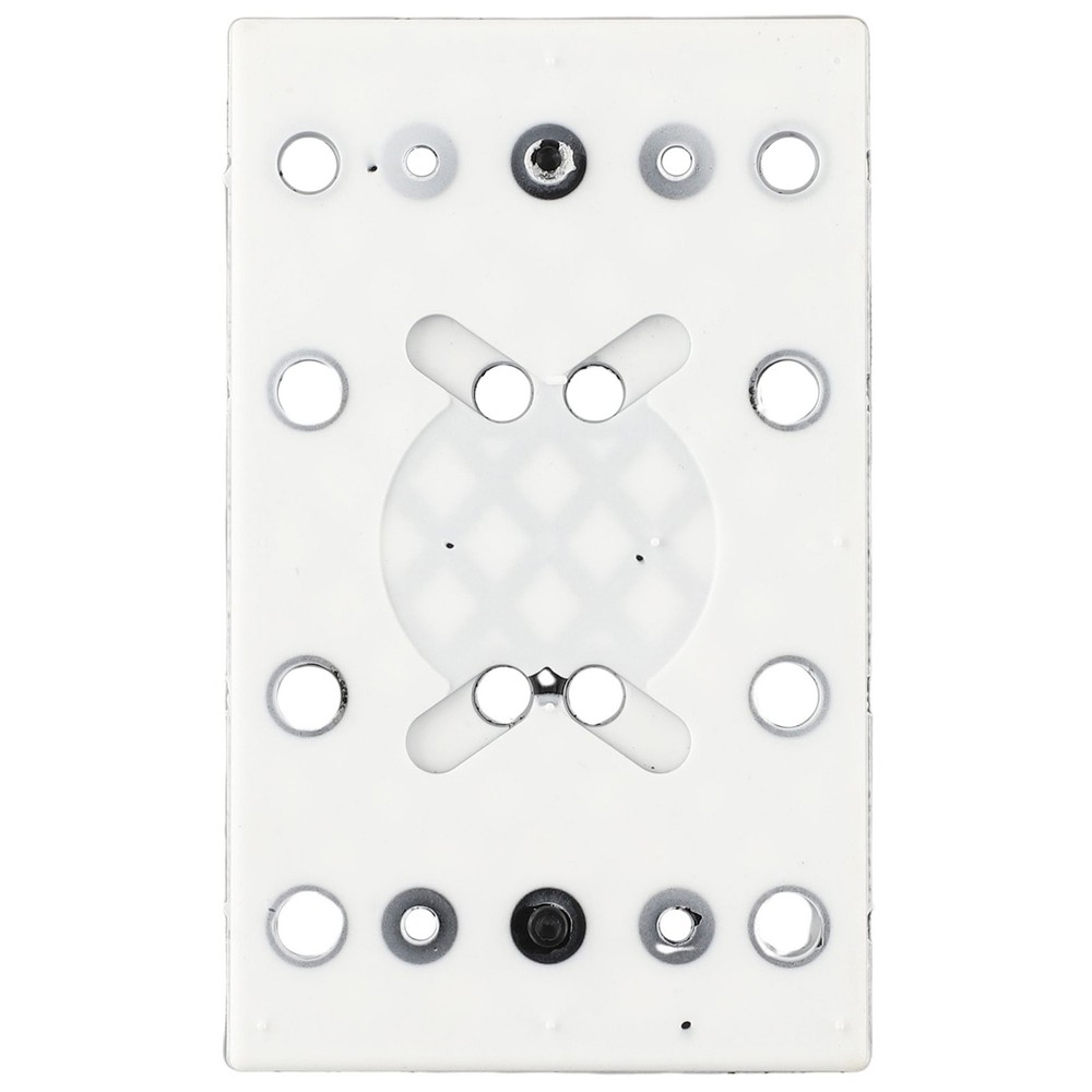 1 Pcs Square Soft Sanding Pad 12Holes Replacement Backing Pad For RTS 400 REQ