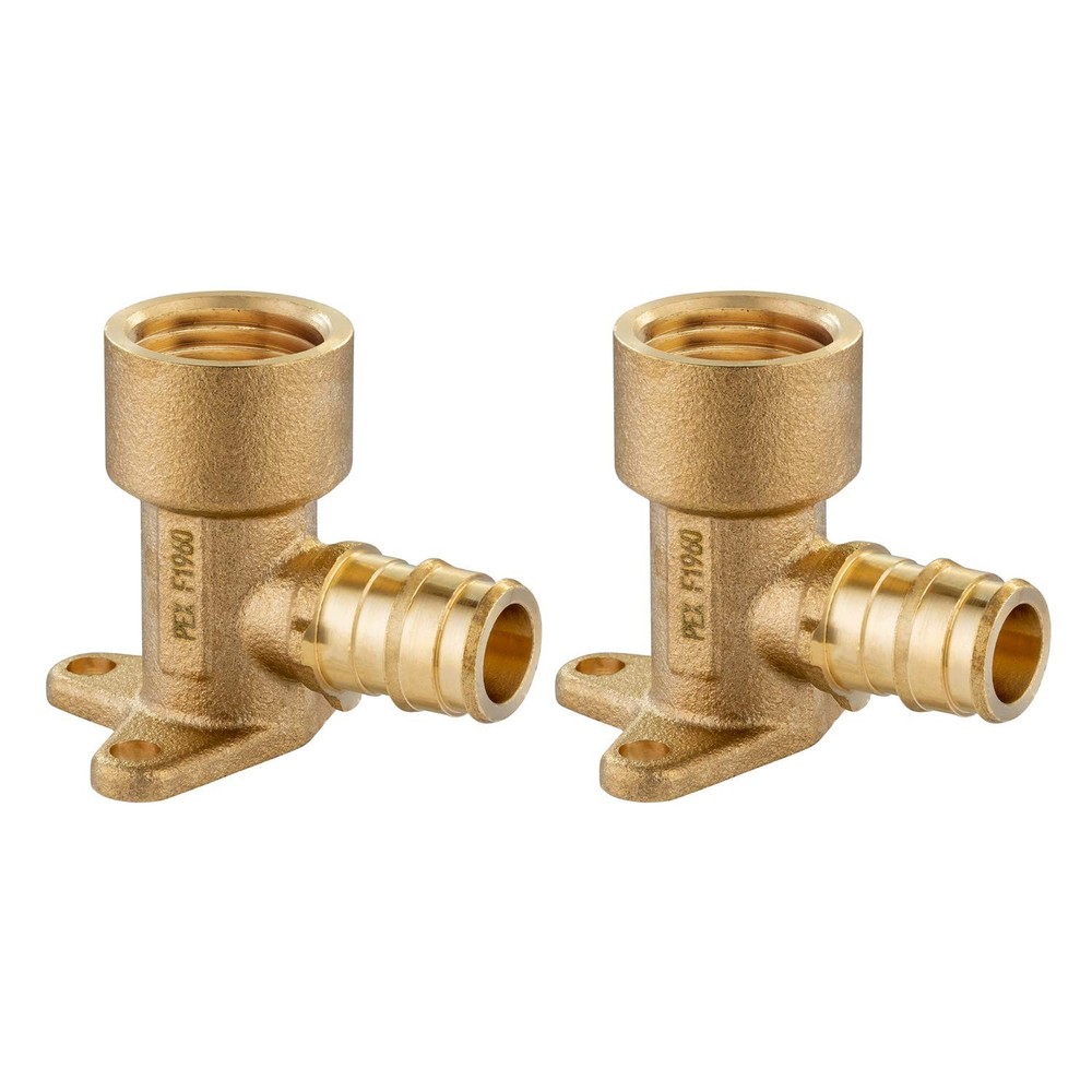 (Pack of 2) EFIELD Pex A Expansion Brass Fitting 3/4"x 1/2" Pack 2,
