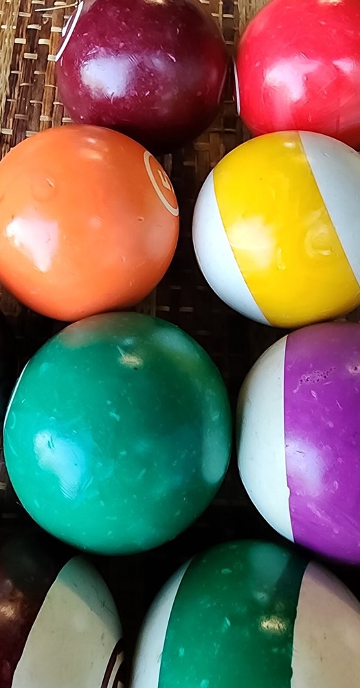 Vintage Billards Balls.