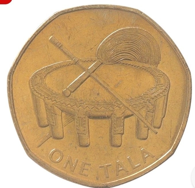 Samoa 1 Tala, 2011, Circulated Coin EUC