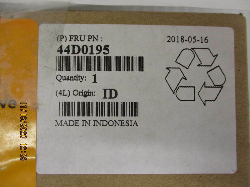 Open Box, IBM, 44D0195, Low Paper Sensor Module