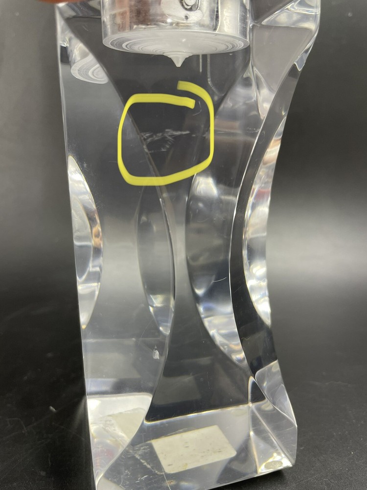 Vrg Ronson Lucite Table Lighter 7"