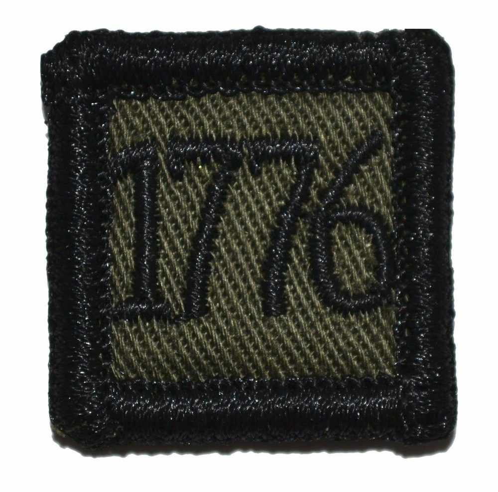 1776 - 1"x1" w/ Fastener Military Patch