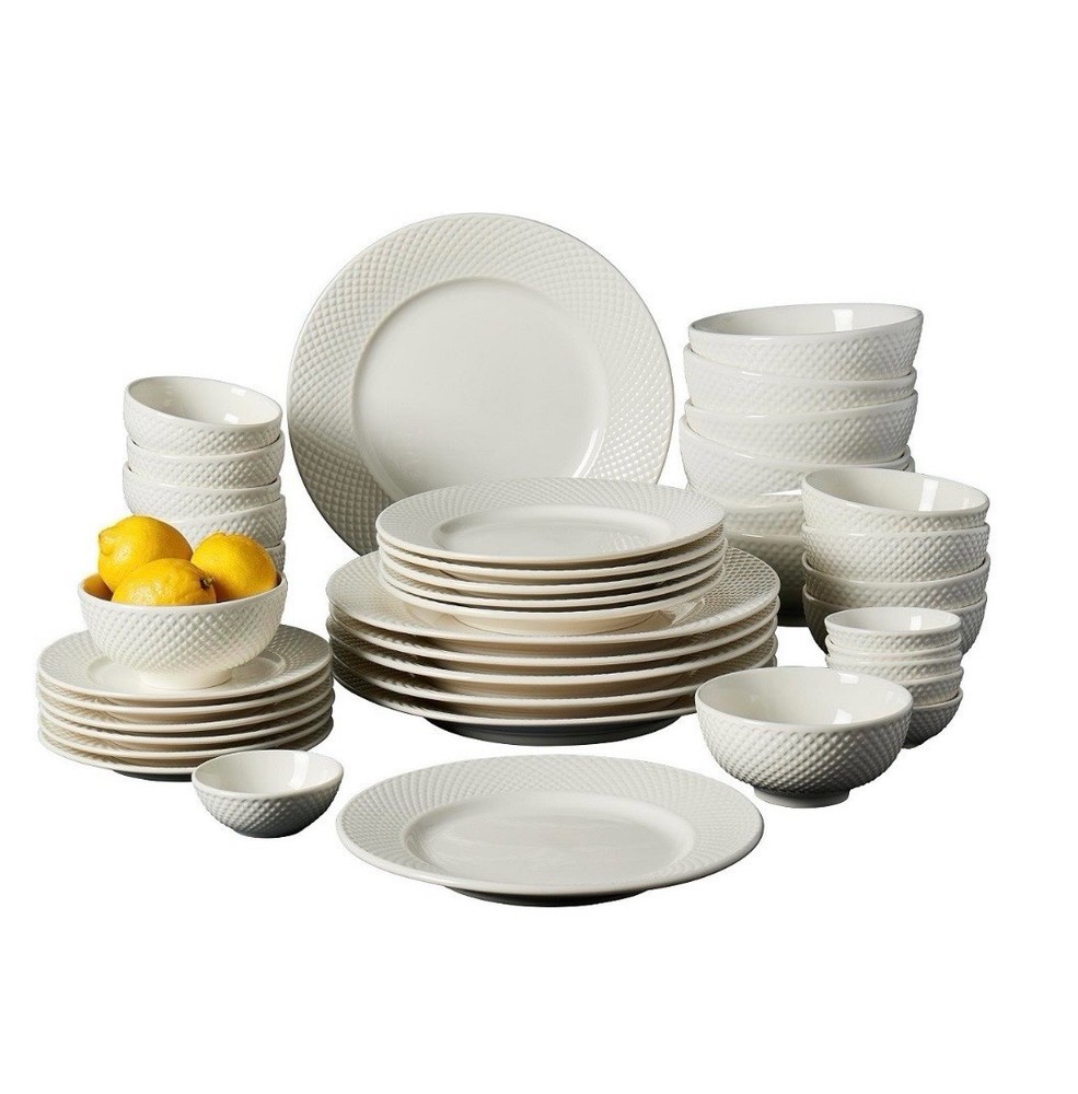 Inspiration by Denmark Amelia 42 Pc. Dinnerware Set, Service for 6
