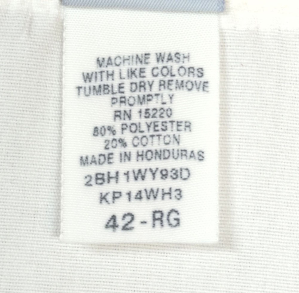 Red Kap "Microsoft Hands-On Lab" White Lab Coat, Men's 42