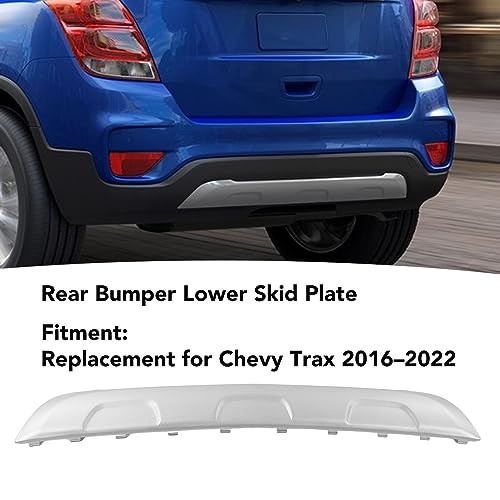 Rear Lower Valance Panel ABS Rear Lower Bumper Skid Plate is Replacement for
