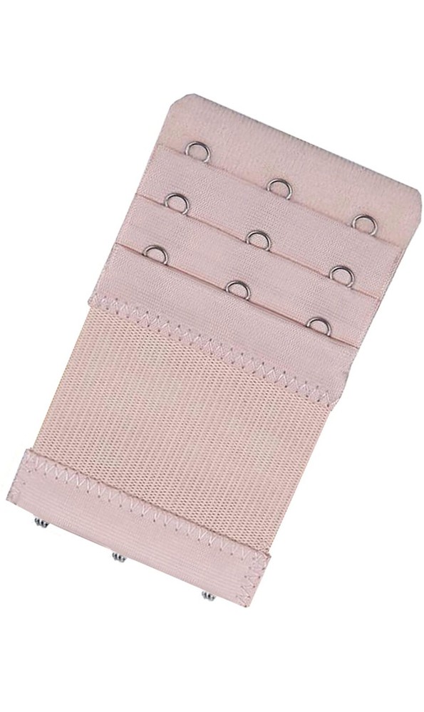 Set Of 6 Bra Extender 3 Hooks with Elastic 3 Rows 7023