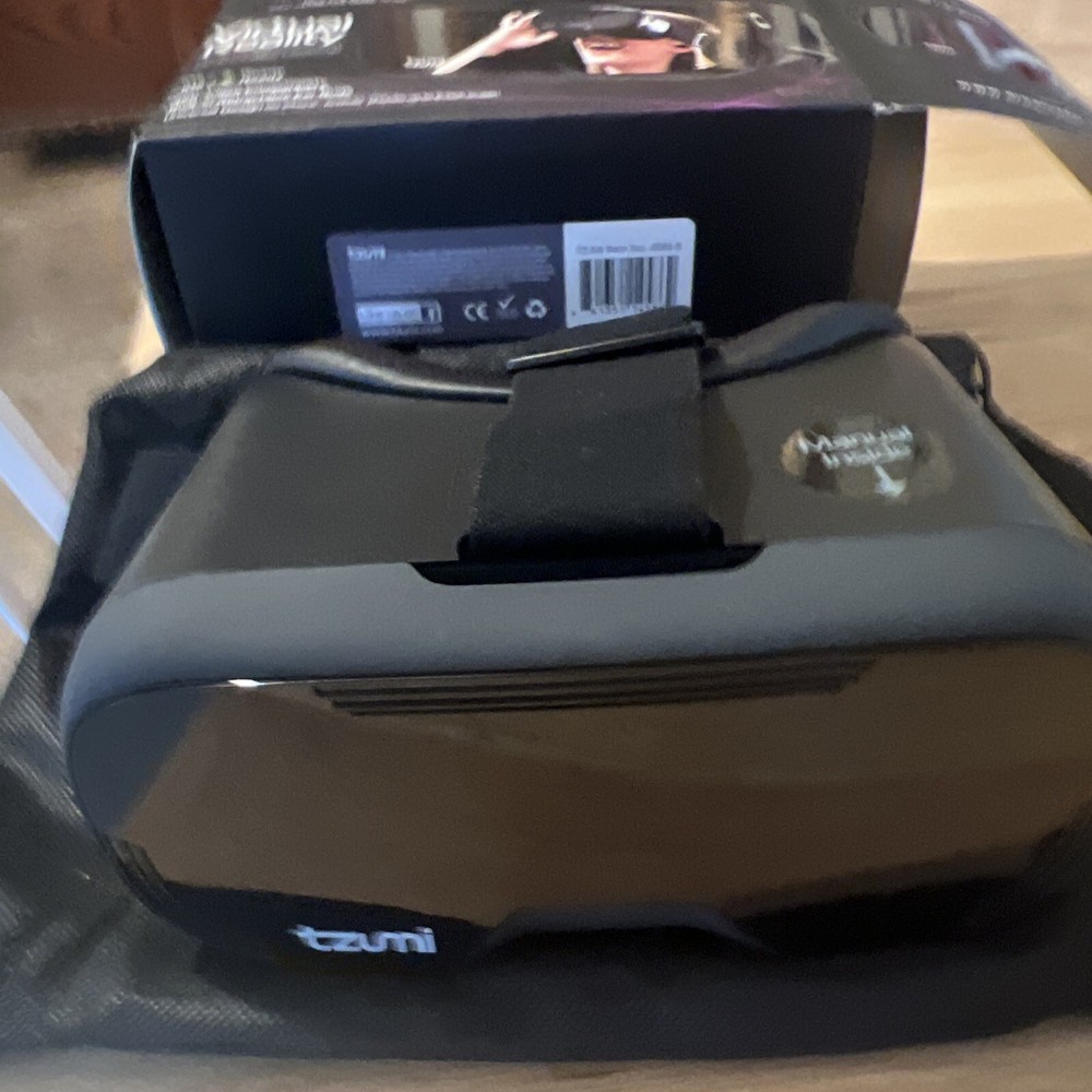 Dream Vision VR Virtual Reality 360 Smartphone Headset iOS Android Black