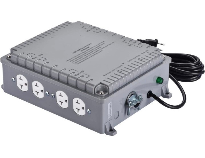 Adini 8000W 8-Light Relay Controller with Trigger Cord for Hydroponics Indoor