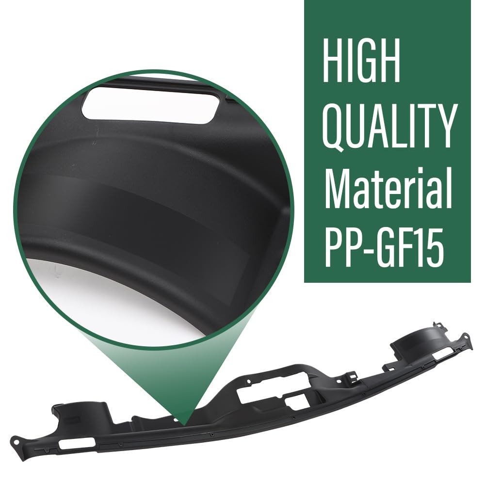 Upper Radiator Support Cover Panel Compatible with Jeep Patriot 2011-2017 Black