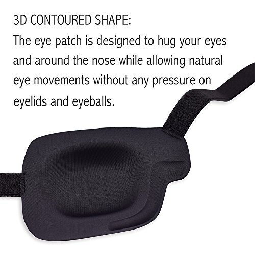 FCAROLYN 3D Eye Patch Right Eye