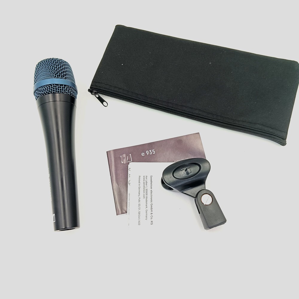 New Sennheiser E935 Dynamic Vocal Performance Handheld Microphone Cardioid Black