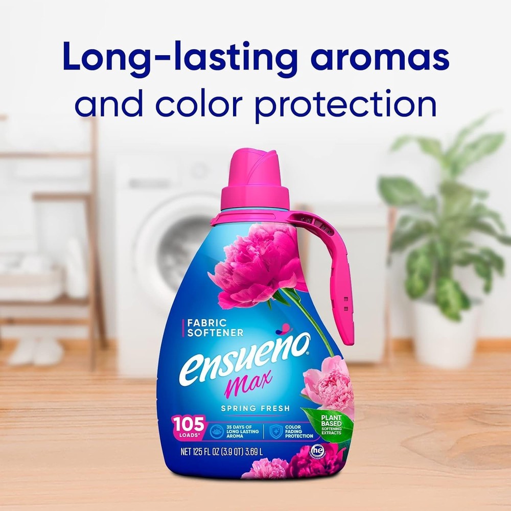 Spring Fresh Softener, Biodegradable Formula | 2 Pack