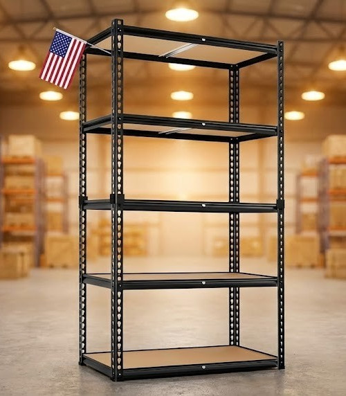 Storage Shelving Unit Garage Storage Rack 5-Tier Adjustable 2000 lbs Load