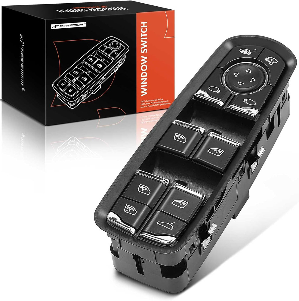 Master Front Left Driver Side Power Window Switch Compatible with Porsche Macan
