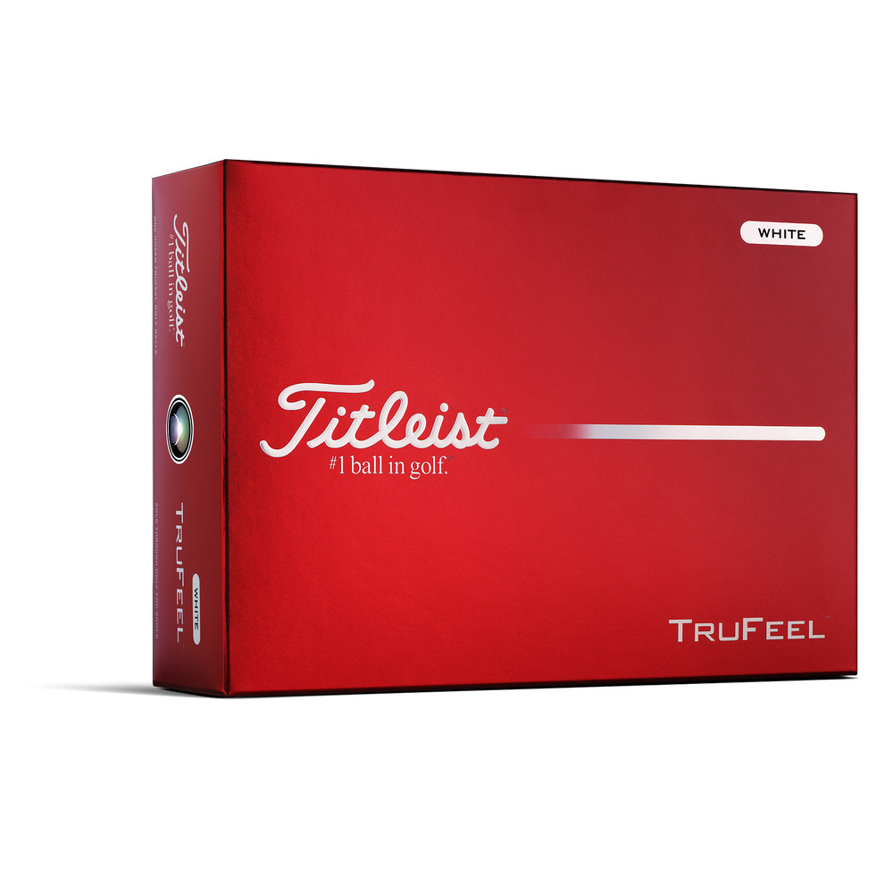 TITLEIST TRUEFEEL WHITE 2026 GOLF BALL DOZEN