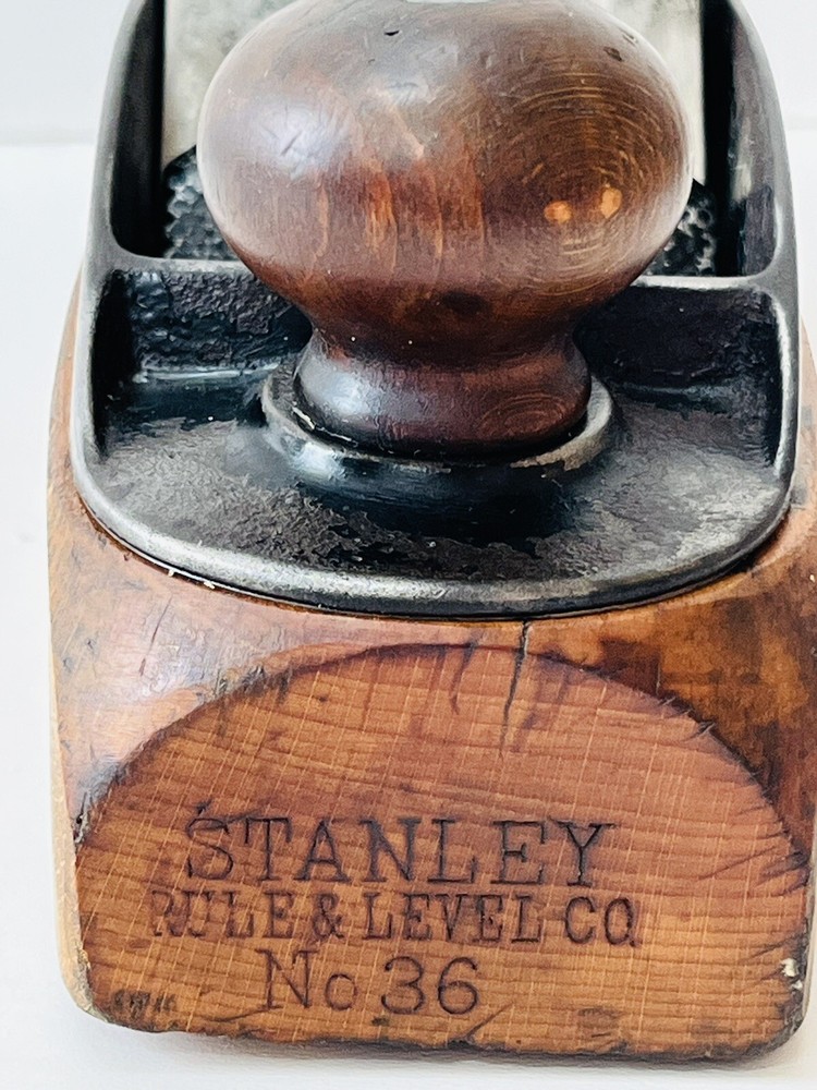 Antique STANLEY # 36 TRANSITIONAL SMOOTH PLANE TOOL COLLECTOR'S