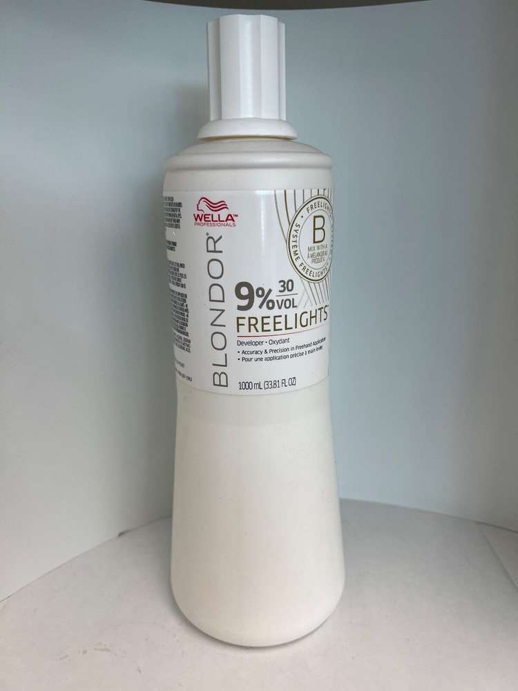 Wella Blondor FreeLights Developer 6% OR 9% OR 12% 33.8 oz