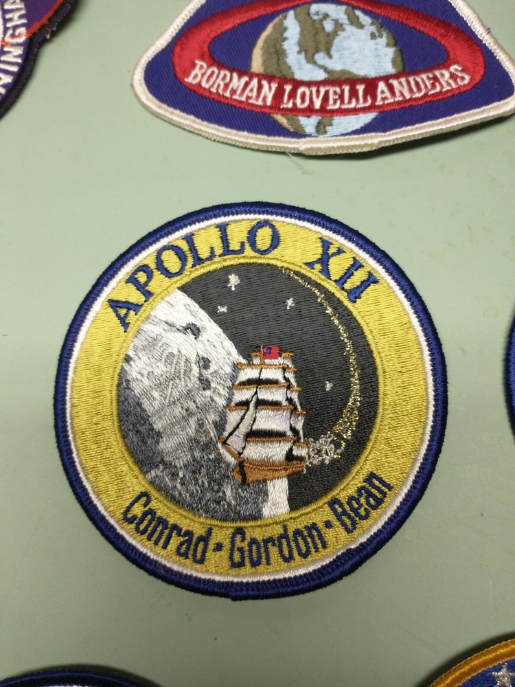 Apollo Lion Brothers Mission Patch Set