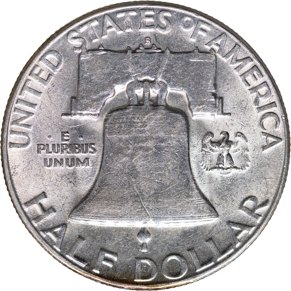 1952-S Franklin Half Dollar ~ Uncirculated