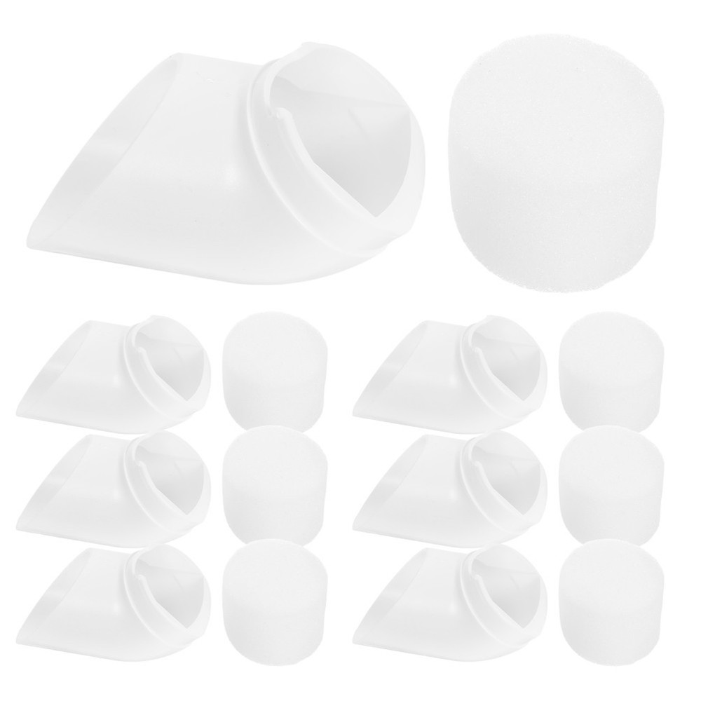 24 Pcs Plastic Hydroponic Plant Cups With Sponge For Vertical Hydroponic Growing