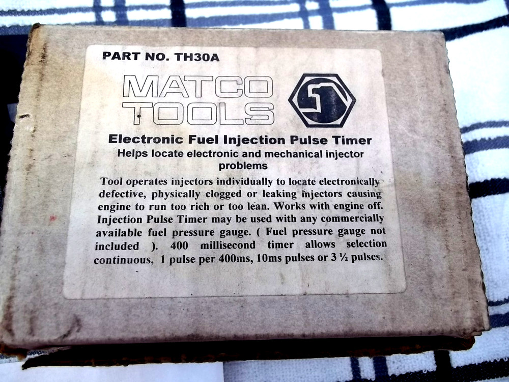 Matco Tools Electronic Fuel Injection Pulse Timer TH30A (MK-4)