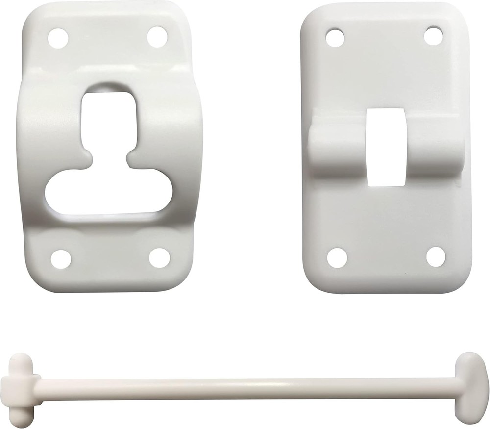 NU-SET | RV010 RV Door Holder | Accessories & Hardware 1 Pack, Whte