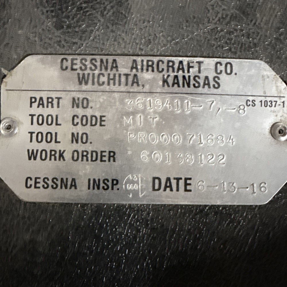 Cessna Part No. 3619411-7,-8 Tool Code MIT Specialty Aircraft Tool