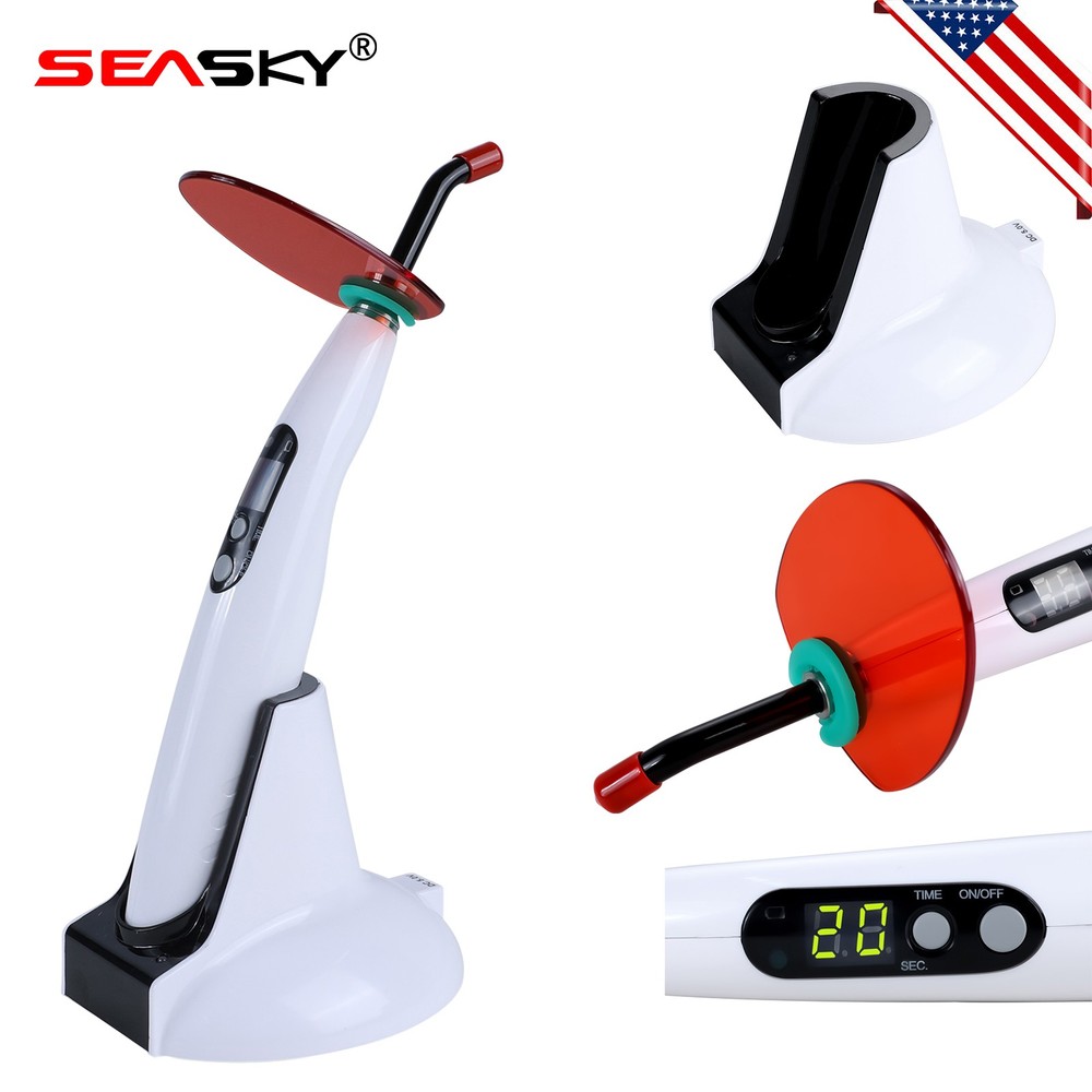 Dental LED Curing Light Lamp LED-B Type Cordless Composite USA