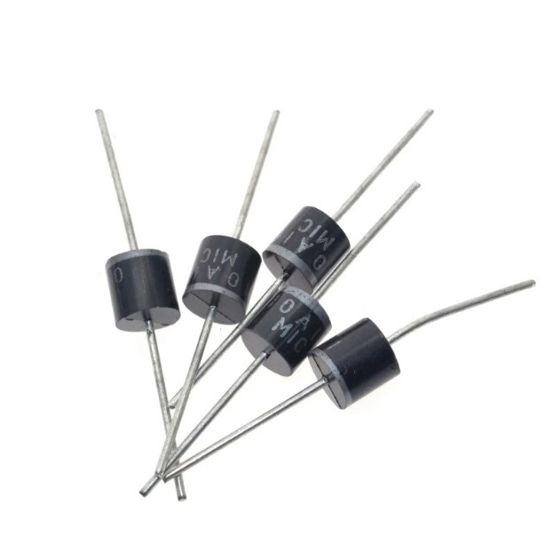 20pcs Diode 10A10 Direct insertion rectifier diode 10A/1000V charging diode