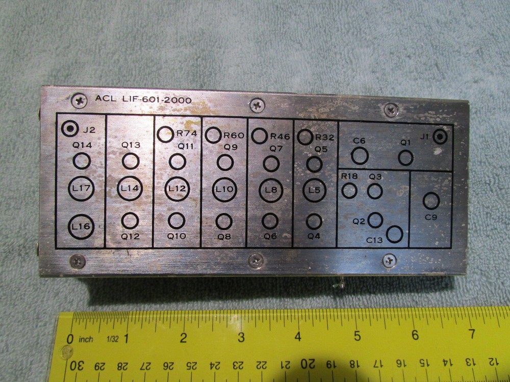 ACL Filter-Amplifier Unit RF Microwave ACL-LIF-601-2000