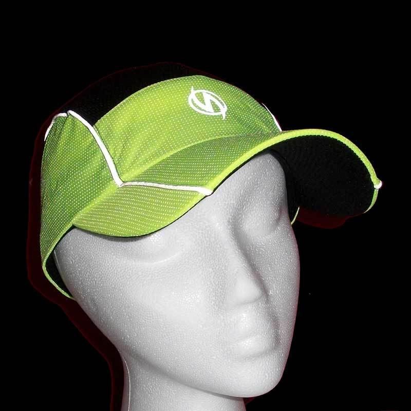Reflective illumiNITE Mesh Running Cap White