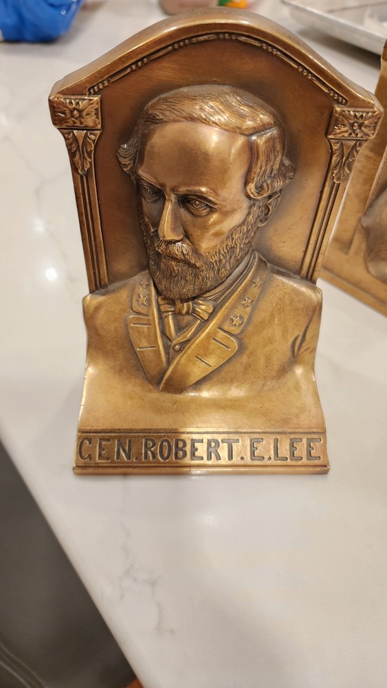 General Robert E Lee Bookends