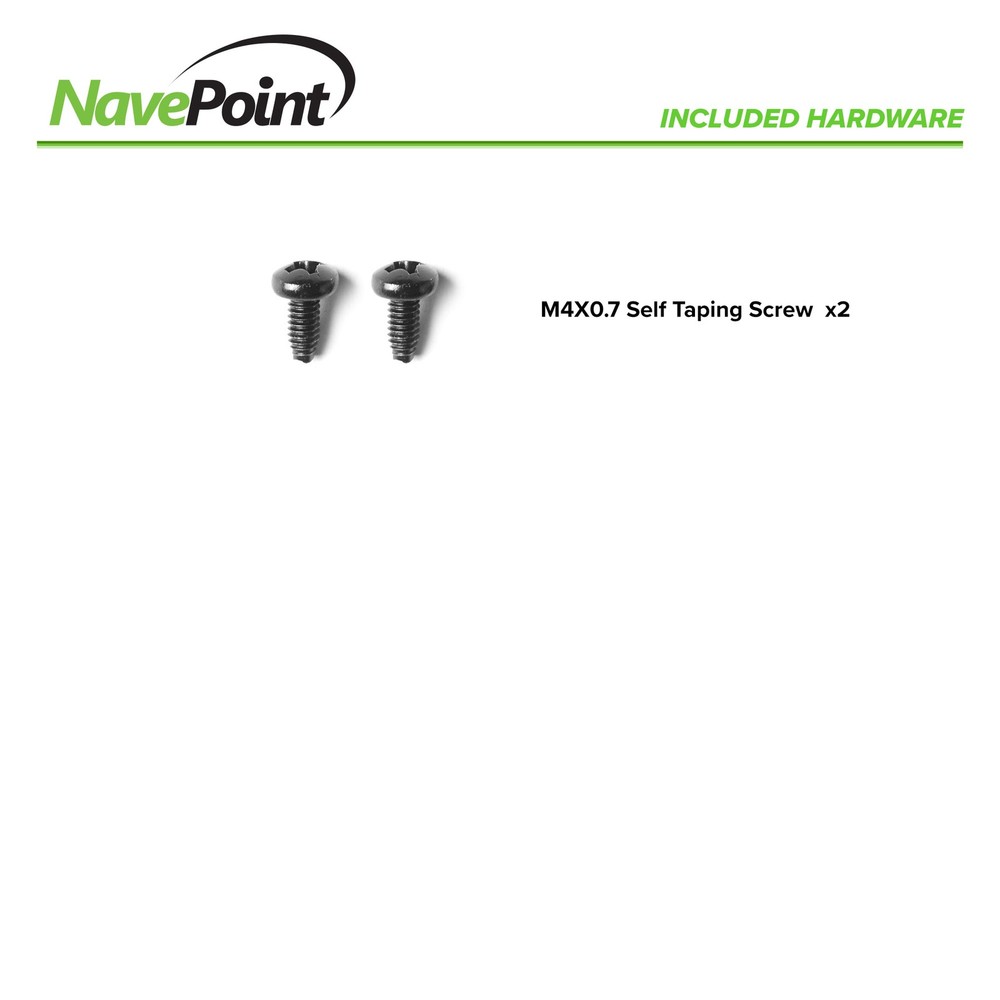 NavePoint Brush Strip Cable Management Panel for Select Network Cabinets