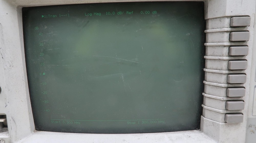 HP 8712ET RF NETWORK ANALYZER M0262