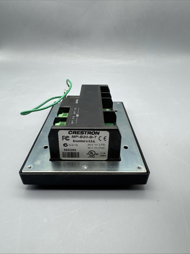 Crestron MP-B20-B-T Media Presentation Button Panel B20, Black