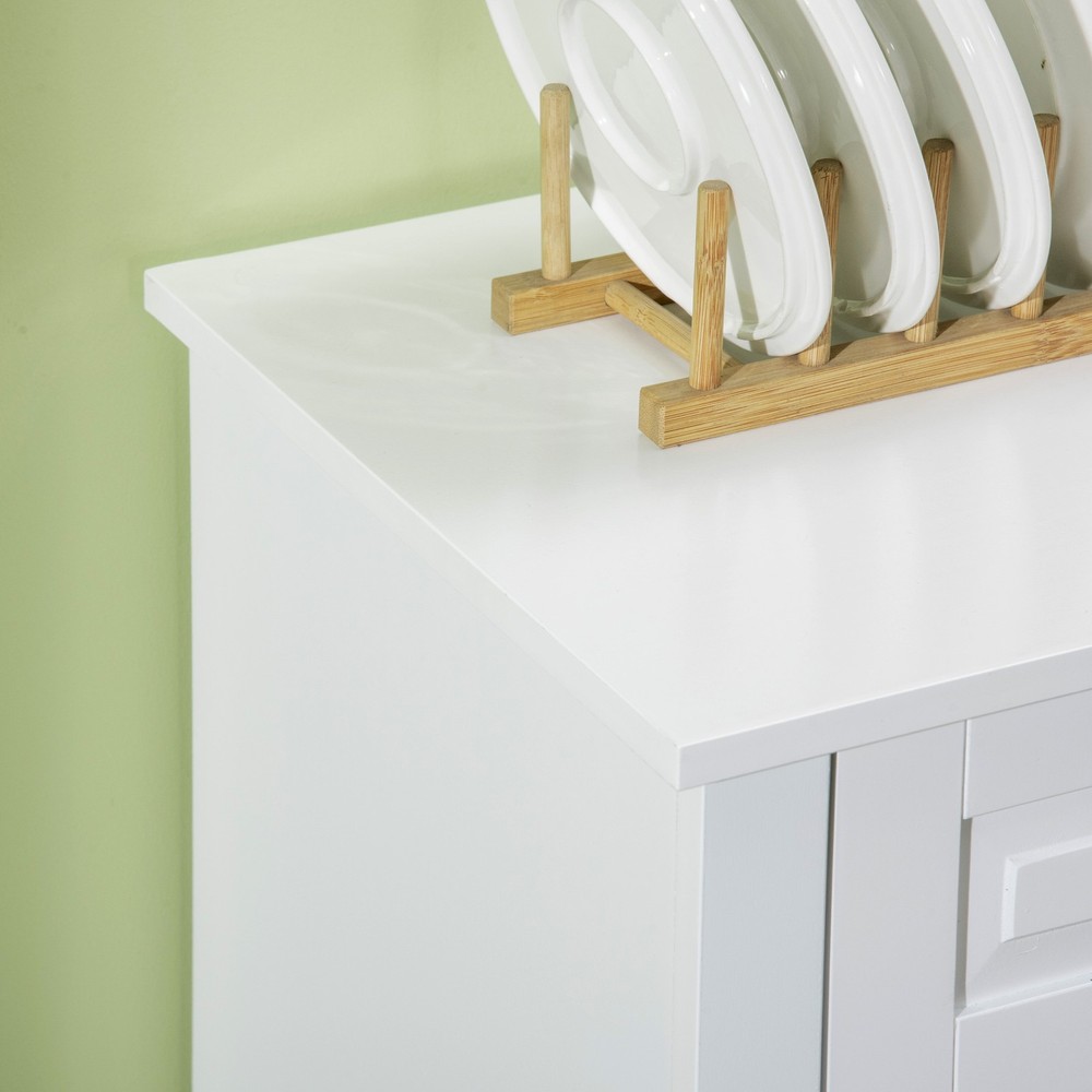 Sideboard Buffet Cabinet, Modern Kitchen Cabinet with 2 Drawers
