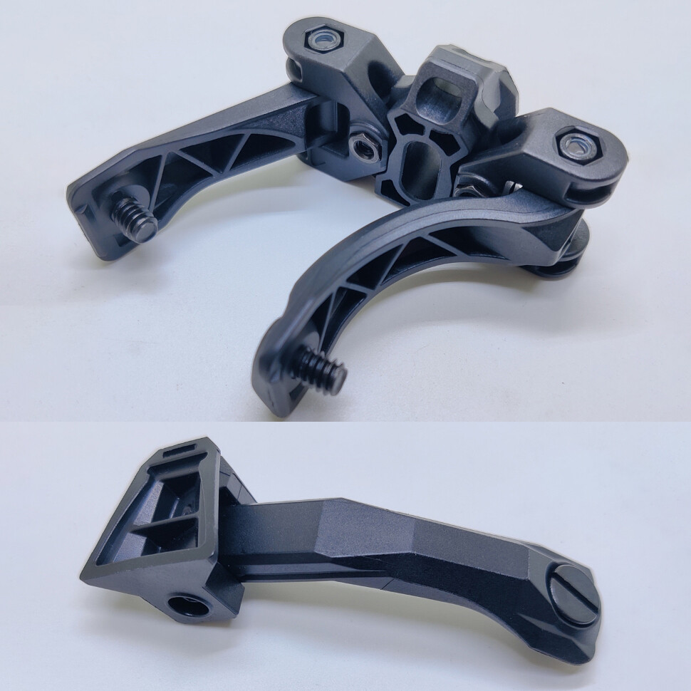 PVS14 Night Vision Goggles Mount J Arm Single / Double Bracket NVG Accessories