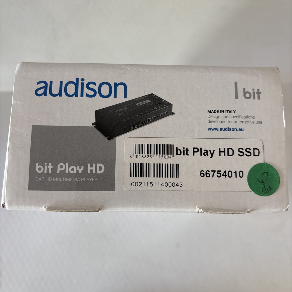 Audison 1 Bit HD, bit Play HD Signal Processor Car Multimedia Player - 31