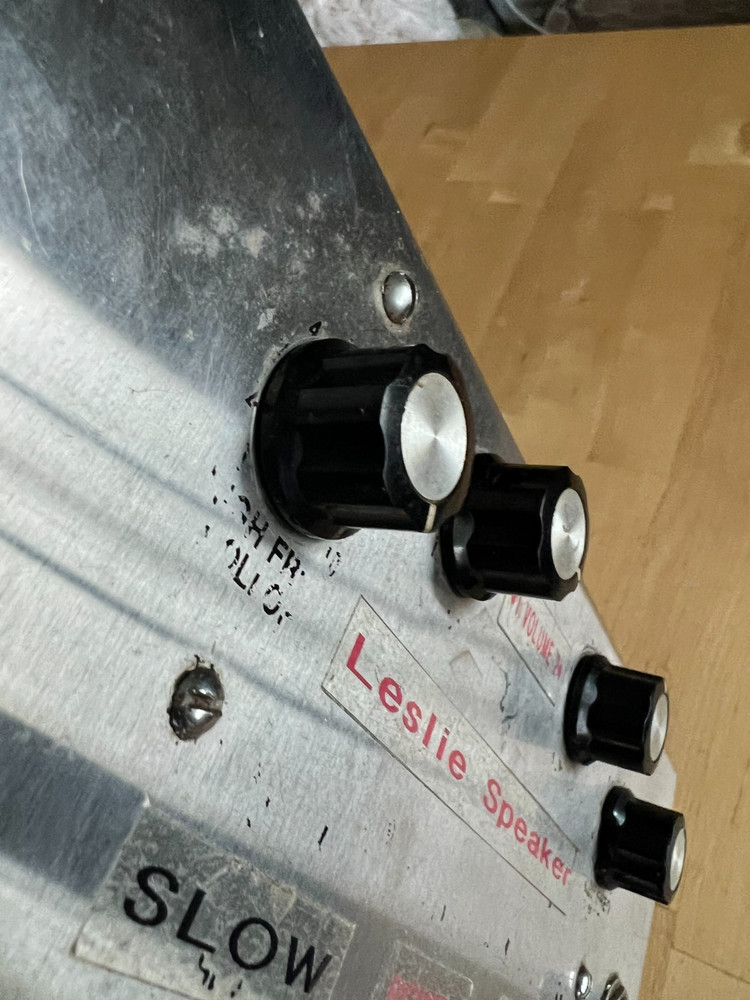 Vintage Leslie Speaker Pedal/ Untested