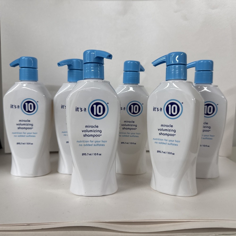 6 Pack It's a 10 Miracle Volumizing Shampoo -10oz