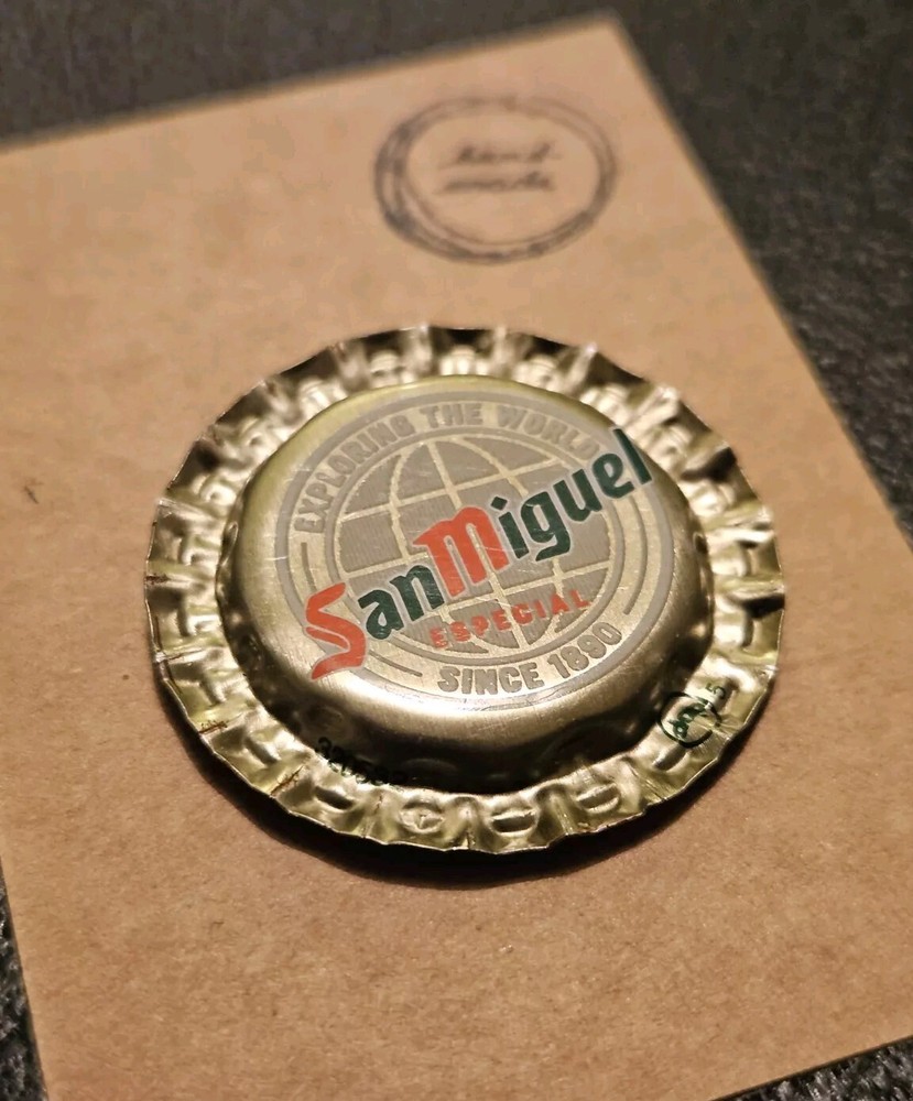 BOTTLE CAP FRIDGE MAGNET SAN MIGUEL