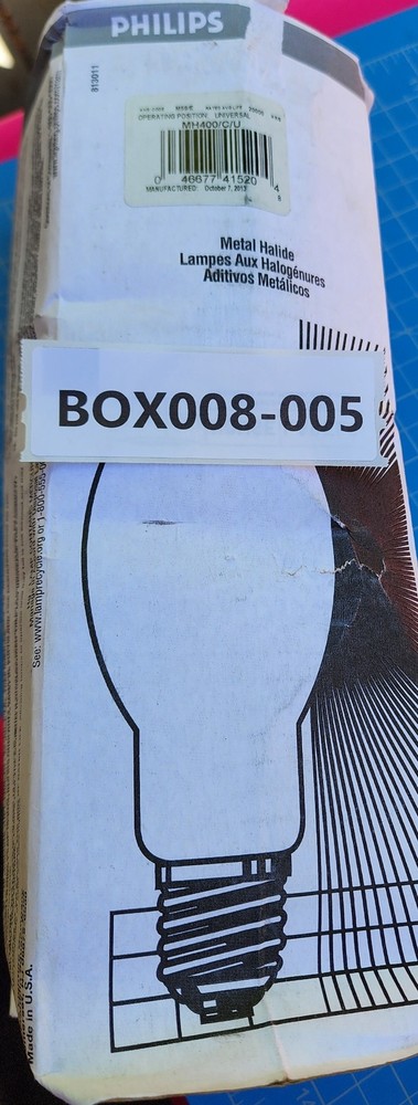 Philips 41520 - mh400/c/u m59/e WHITE Light Bulb - MH200